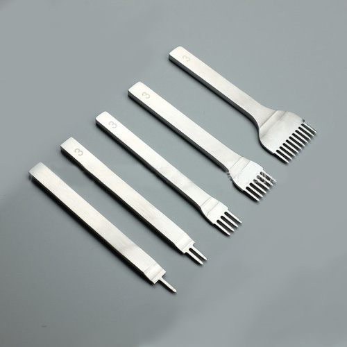 Пробойники строчные ромбовидные 3-5 мм полированная сталь Набор 1+2+4+6 Пробойники строчные ромбовидные 3-5 мм полированная сталь Набор 1+2+4+6