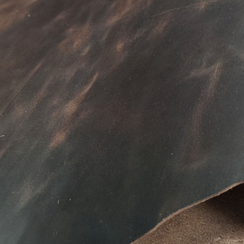 Кожа Пола 1,2 мм растит. дубл. PONTE WAX Темно-коричневый фото 5