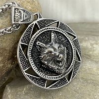 Подвеска декоративная Щит Викингов  - купить для кожевенного хобби