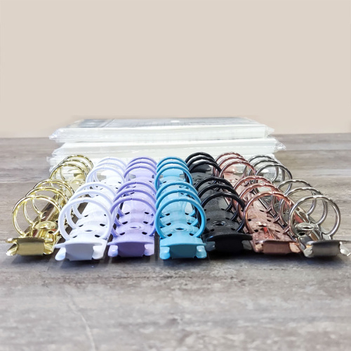 Кольцевой механизм А6 для папок, блокнотов Разные цвета фото 5