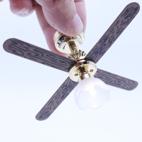 Люстра с вентилятором для кукол Миниатюра 1:12 | Галерея фото | Pava.pro Люстра с вентилятором для кукол Миниатюра 1:12 - фото товара