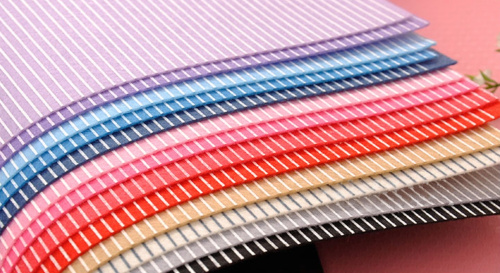 Фетр жесткий 1 мм 30х30 см принт Полоска фото 5