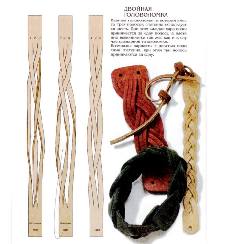 Штанцформы (вырубные штампы) для браслета Косичка  ST 4299 - фото товара фото 6