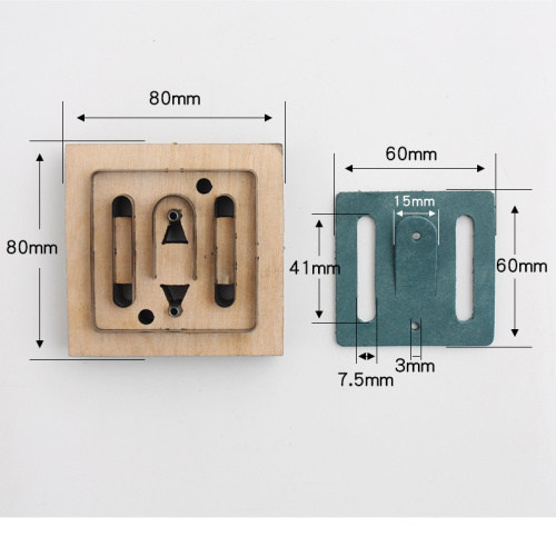 Штанцформы (вырубные штампы) Хлястик с карабином  ST  8150 - фото товара фото 3