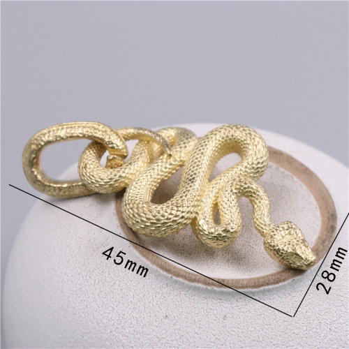 Подвеска латунная Змея фото 11