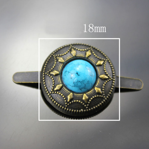 Зажим декоративный 18 мм  фото 3