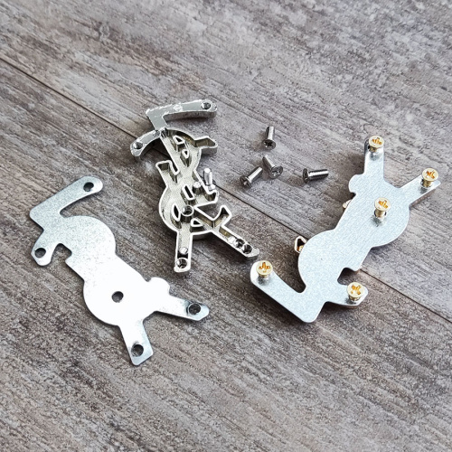 Зажим декоративный винтовой YSL 50 мм фото 7