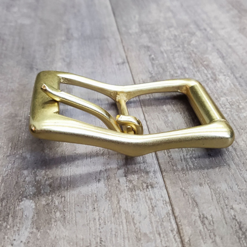 Пряжка 41 мм латунная с роликом и перекладиной L472  PR 40L 472 - фото товара фото 4