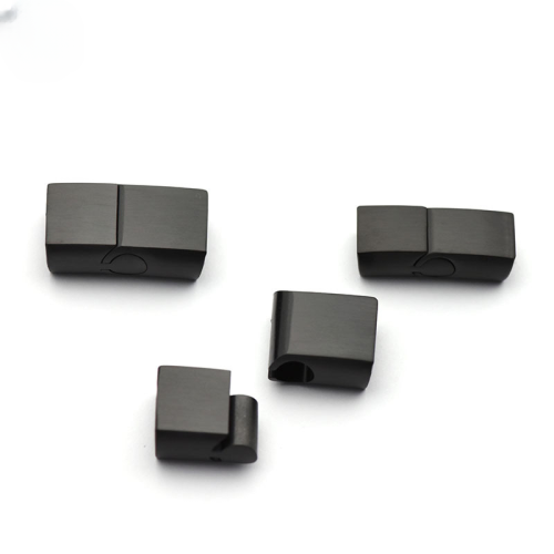 Замок 8х5 мм для плоских браслетов Сталь фото 2