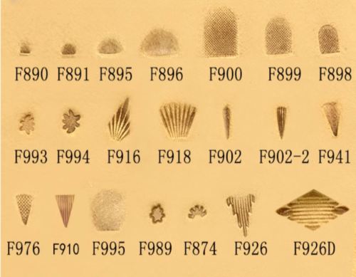 Штамп для тиснения по коже F890 Япония | Галерея фото | Pava.pro фото 4 Штамп для тиснения по коже F890 Япония CRAFT-F890 - фото товара фото 4