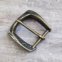 Пряжка 40 мм латунная Антик L-555  - купить для кожевенного хобби
