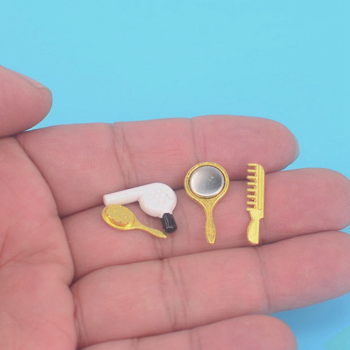 Фен и расчески для кукол Миниатюра 1:12  F TP-11 - фото товара фото 2