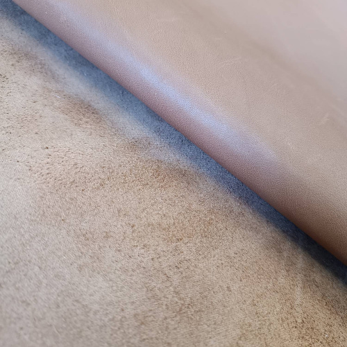 Кожа Краст 1,5-1,8 мм Светло коричневый фото 3