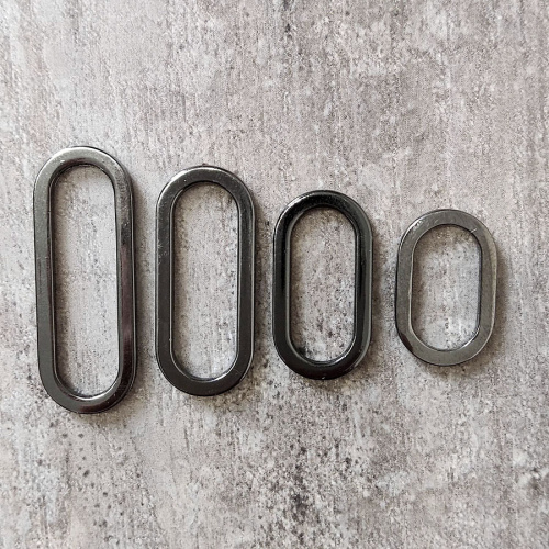 Рамка овальная 19-38 мм плоская фото 3