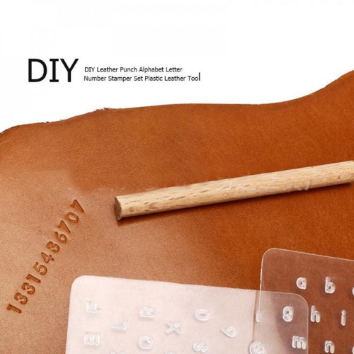 Клише для тиснения Латинский алфавит и цифры фото 4