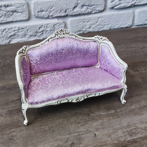 Миниатюра для кукол Диван двухместный Белый | Галерея фото | Pava.pro фото 2 Миниатюра для кукол Диван двухместный Белый DVZB-200 - фото товара фото 2