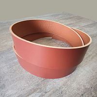 Заготовка для ремня раст. дубл. 39 мм толщ. 2,9 мм Коричневый Италия  - купить для кожевенного хобби