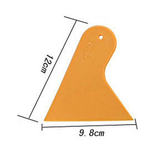 Шпатель для нанесения клея желтый пластик фото 3