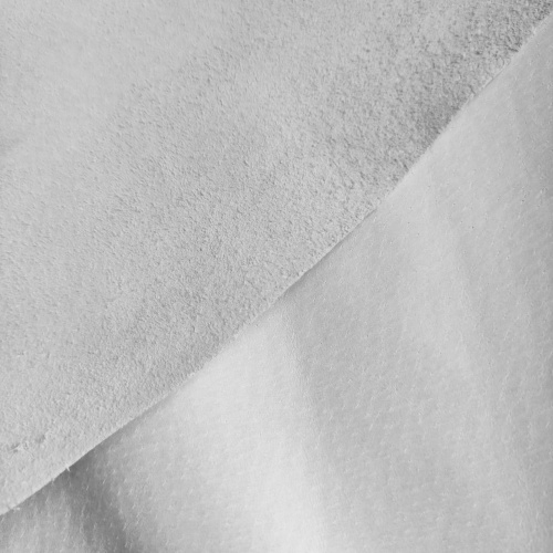 Кожа подкладочная (спилок свиной) Белый фото 2