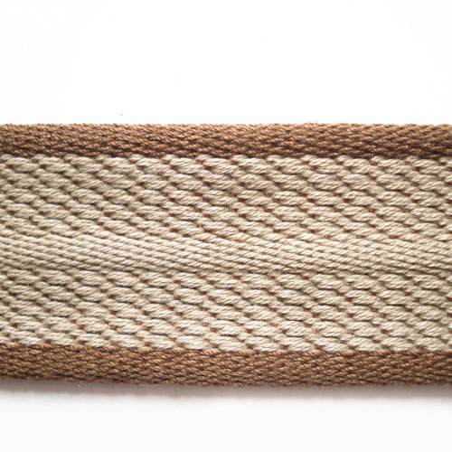 Лента ременная 38 мм утолщенный край хб  LRG_38 - фото товара