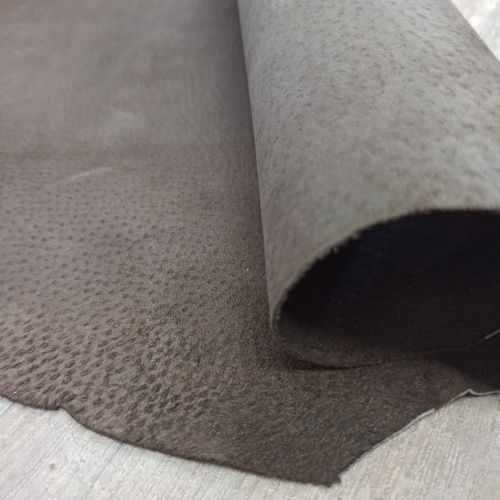 Кожа подкладочная (спилок свиной)  Коричневый фото 3