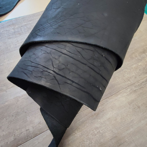 Кожа Вороток краст 2,1-2,5 мм Черный фото 4