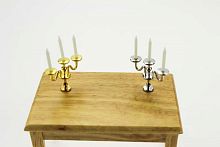 Канделябр на 3 свечи для кукол