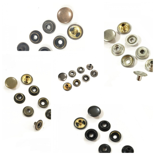 Кнопки пробивные 15 мм кольцевые №201 латунь с покрытием Кнопки пробивные 15 мм кольцевые №201 латунь с покрытием
