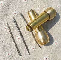 Шило швейное с 3-мя иглами  - купить для кожевенного хобби