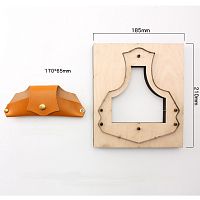 Штанцформы (вырубные штампы) для Очечника  - купить для кожевенного хобби