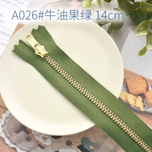 Молния металлическая №3 14 см зубья под серебро/золото YKK Япония фото 12