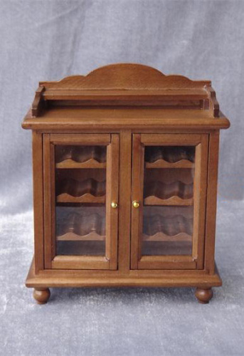 Шкафчик винный для кукол Белый/Орех фото 5 Шкафчик винный для кукол Белый/Орех фото 5