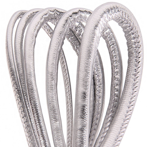 Шнур прошитый из искусственной кожи фото 13