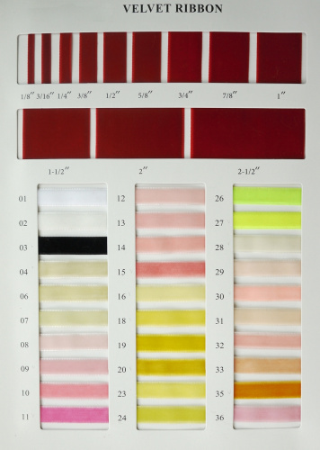 Лента бархатная 9 мм фото 2 Лента бархатная 9 мм фото 2