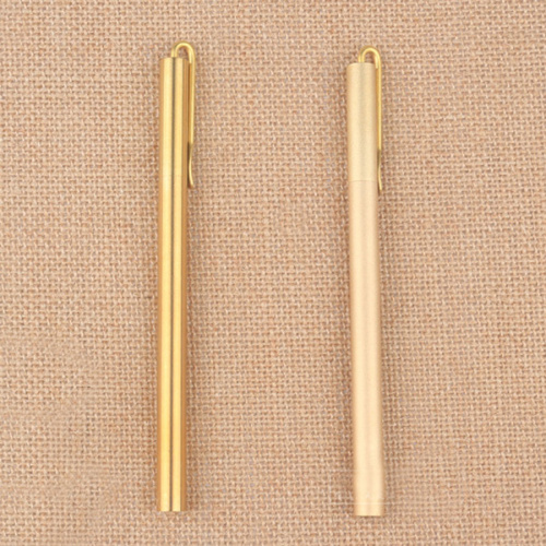 Корпус для ручки металлический с зажимом Латунь Корпус для ручки металлический с зажимом Латунь