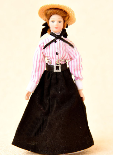 Кукла Девушка в соломенной шляпе Миниатюра 1:12 | Галерея фото | Pava.pro Кукла Девушка в соломенной шляпе Миниатюра 1:12 - фото товара