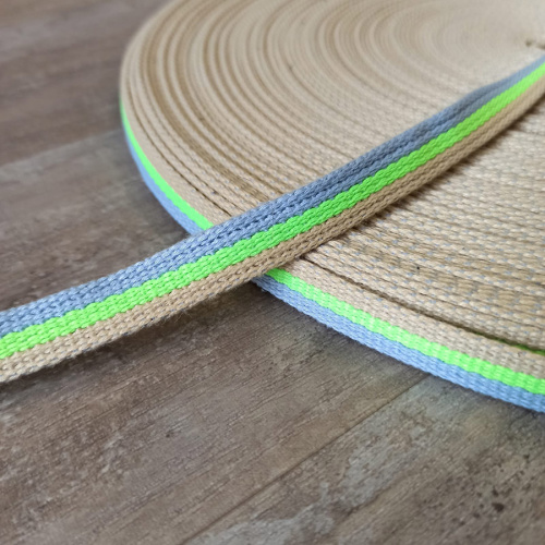 Лента ременная стропа 15-25 мм утолщенная хб фото 6