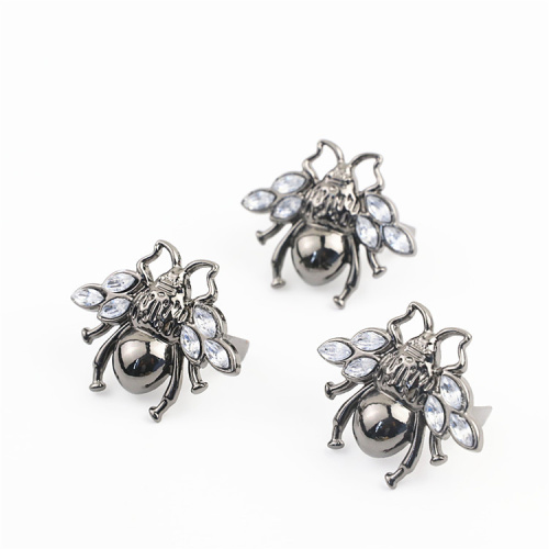 Зажим декоративный Жук алмазный фото 4