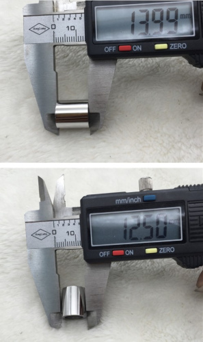 Бусина 8 мм для круглых браслетов Сталь Цилиндр гладкий  BR-B10 - фото товара фото 4