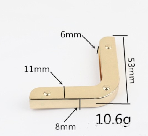 Уценка! Уголок металлический для сумок P-252 фото 3