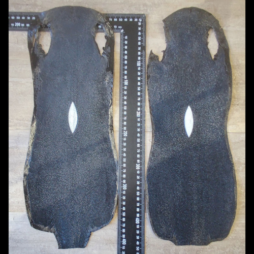 Кожа ската натуральная фактурная фото 9