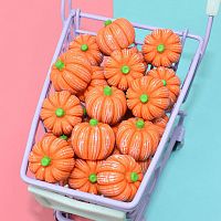 Тыква овощи для кукол пластиковые   - купить для кожевенного хобби