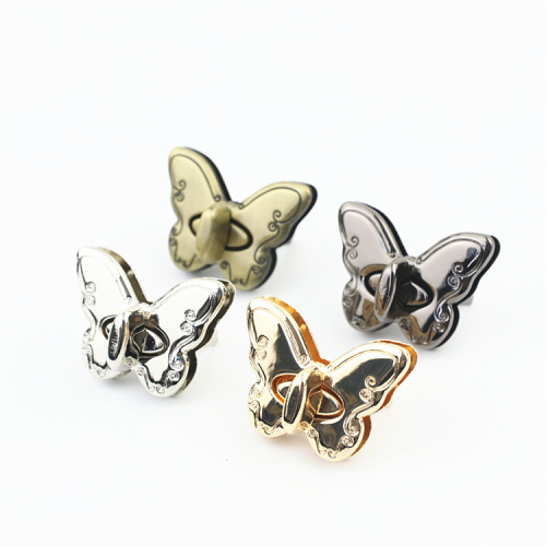 Застежка декоративная для сумки Крошка-бабочка Застежка декоративная для сумки Крошка-бабочка