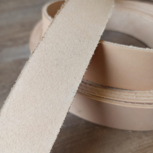 Заготовка для ремня раст. дубл. 35 мм толщ. 3,2 мм Натуральный Америка  ZR 925 - фото товара фото 5