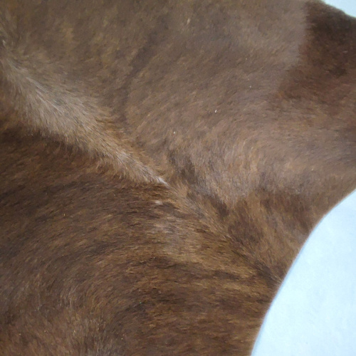 Кожа с ворсом (мех пони) 1,2 мм Дижон тигровый Италия фото 3