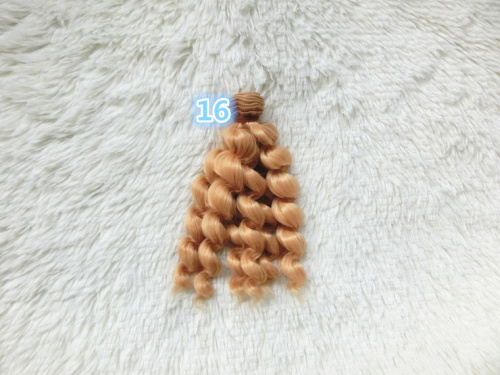 Трессы для кукол 20 см Волна  фото 3