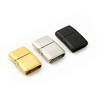 Замок 12х3 мм для плоских браслетов на винтах