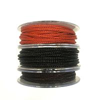 Шнур корд стальной 3 мм плетеный для украшений
