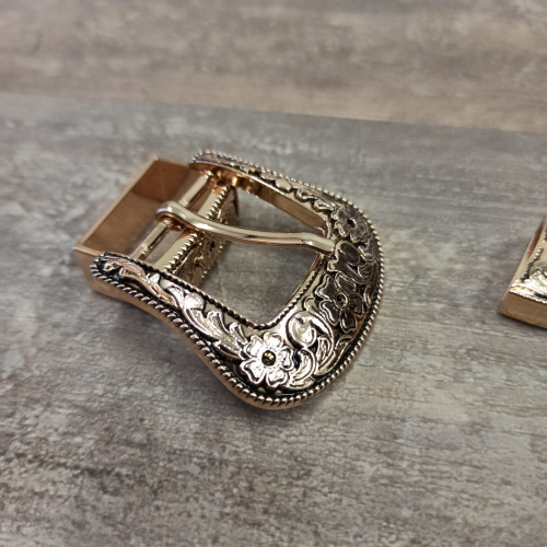 Комплект фурнитуры для ремня 25 мм Золото фото 2