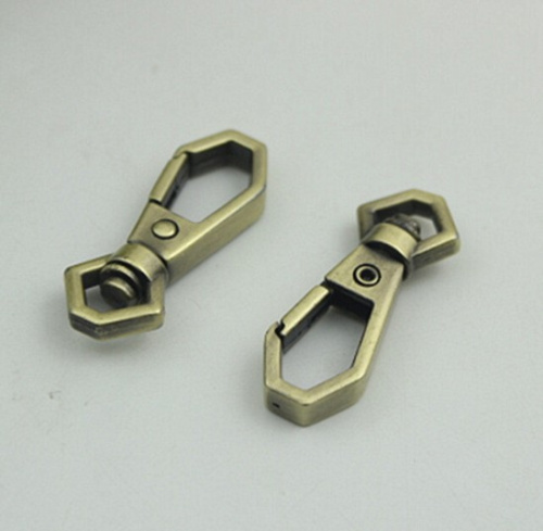 Карабин металлический шестиугольный 8 мм фото 2